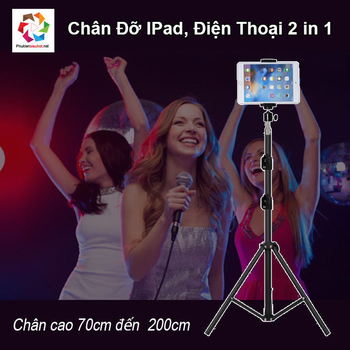 gia-do-ipad-3-chan-cao-2m-xoay-da-nang-kep-may-tinh-bang-va-dien-thoai-hat-karaoke-xem-phim