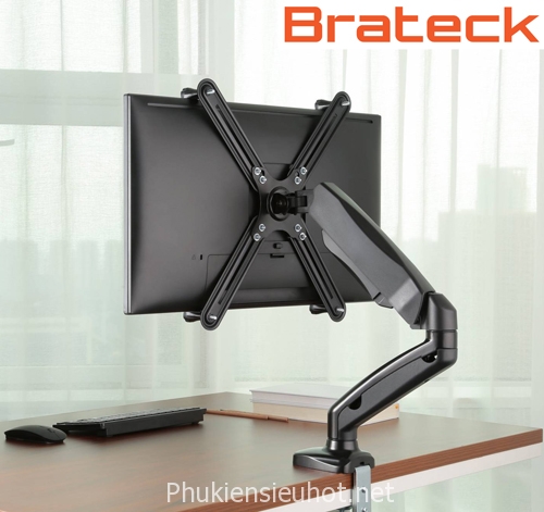 Bộ Kẹp Màn Hình Cho Màn Hình Không Có Lỗ Bắt Vít Brateck XMA-01
