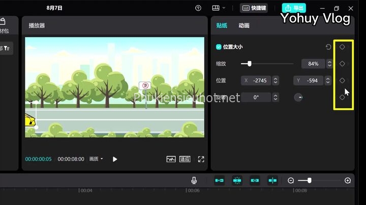 huong-dan-capcut-pc-su-dung-cong-cu-key-frame-edit-video-yohuyvlog