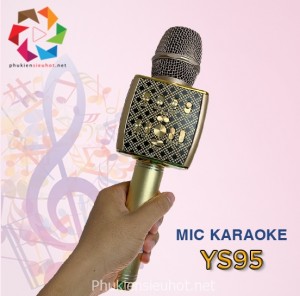 Micro Karaoke Bluetooth SU YOSD YS-95 Âm Thanh Đỉnh Cao, Hiệu Ứng Hay Như Phòng Thu (Hàng Loại 1)