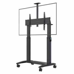 Giá Treo Tivi Di Động NB-T100 75-120 Inch – Nâng Hạ Tự Động + LED RGB, Chịu Tải 136kg