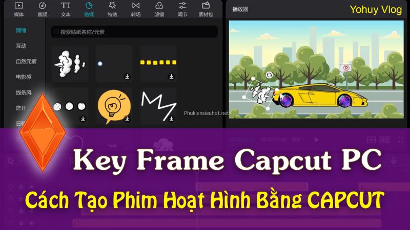 Key Frame Capcut PC chính là công cụ đắc lực để bạn tạo ra những video chuyển động ấn tượng. Dễ dàng và linh hoạt, Key Frame Capcut PC giúp bạn xử lý các yếu tố đồ họa một cách chuyên nghiệp, bao gồm văn bản, hiệu ứng và hình ảnh. Hãy trải nghiệm những tính năng hấp dẫn này ngay trên Capcut PC!