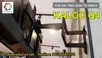 Sáng Chế Giá Treo Tivi Xoay Đa Năng 55inch Cho Quán Cafe Xem Bóng Đá