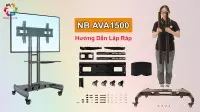 Hướng Dẫn Lắp Đặt Giá Treo Tivi Di Động NB AVA1500
