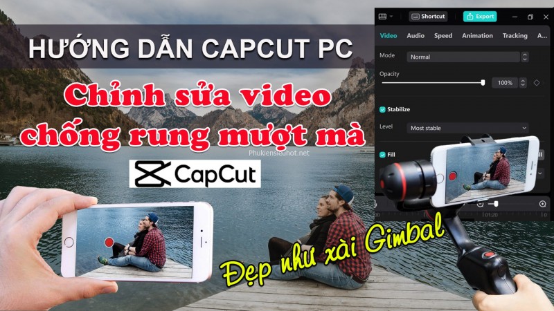 Hướng dẫn tạo hiệu ứng chuyển cảnh cho video bằng Capcut trên điện thoại.