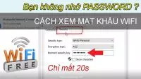 Cách hiển thị mật khẩu wifi đã kết nối trước đây rất đơn giản
