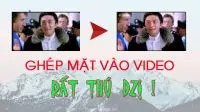 Cách ghép mặt vào video phim kiếm hiệp cực hay bằng điện thoại