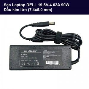 Adapter Sạc Laptop Dell 90W 19.5V – 4.62A Đầu Kim Lớn