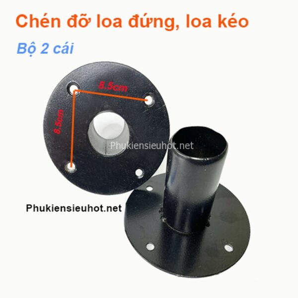 1-100.jpg Chén Đỡ Loa, Đế Loa Đứng, Loa Kéo Sân Khấu (Cặp 2 Cái)