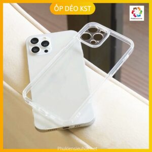 1-122.jpg Ốp Lưng IPhone Silicon Dẻo Trong Suốt KST Design ( Đủ Dòng IPhone)