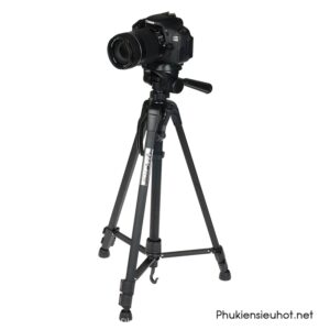 1-157.jpg Chân Máy Ảnh Tripod T-3520 Chuyên Quay Phim, Chụp Ảnh Tải Trọng 3kg (Kèm Kẹp Điện Thoại)