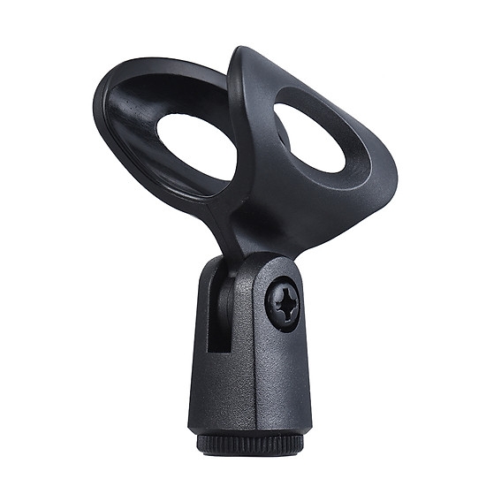 Giá Đỡ Kẹp Micro Nhựa Có Lỗ Vít Điều Chỉnh Góc Độ M-8