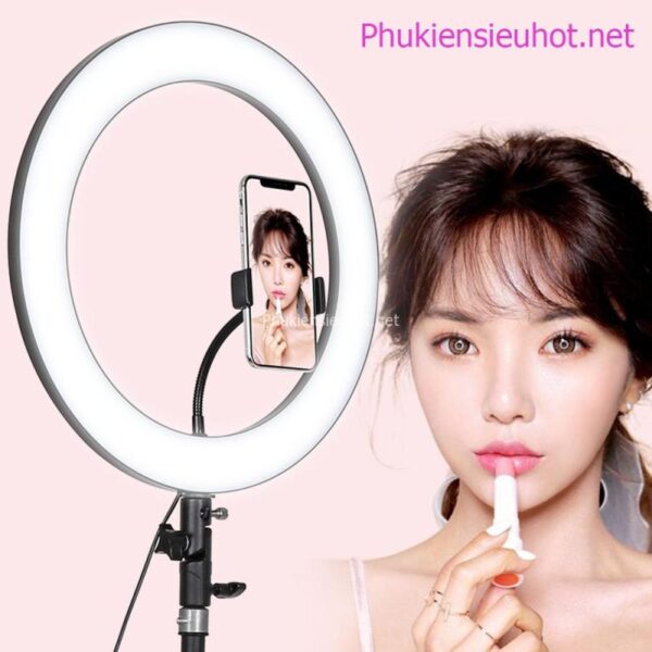 Đèn Led Ring Livestream Size 33cm, Makeup, Chụp Hình Studio Bán Hàng Online