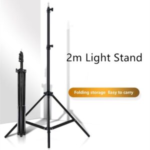 Chân đèn live tripod 2m chuyên dụng máy ảnh, đèn light studio dùng livestream, tiktok