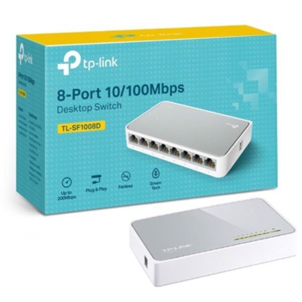 Bộ Chia  Mạng Switch TP-Link TL-SF1008D  (8 Port 10/100Mbps - Vỏ nhựa)