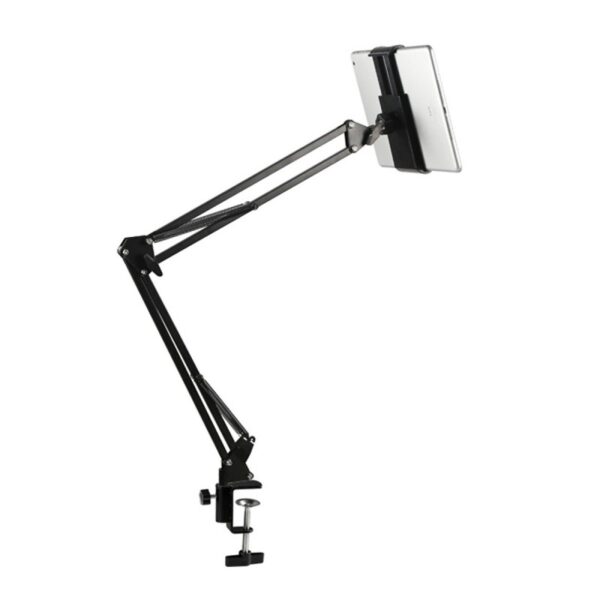 Giá đỡ, chân kẹp ipad máy tính bảng có chân kẹp bàn xoay đa năng KIP002