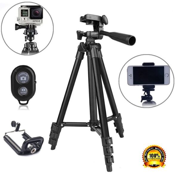 Chân Giá Đỡ Điện Thoại TRIPOD TF3120 Tặng Kèm Remote chụp Ảnh Từ Xa