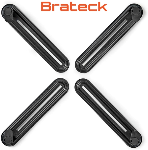 Bộ Kẹp Màn Hình Cho Màn Hình Không Có Lỗ Bắt Vít Brateck XMA-01 (13" - 27")