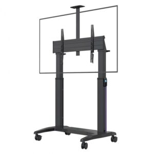 Giá Treo Tivi Di Động NB-T100 75-120 Inch – Nâng Hạ Tự Động + LED RGB, Chịu Tải 136kg