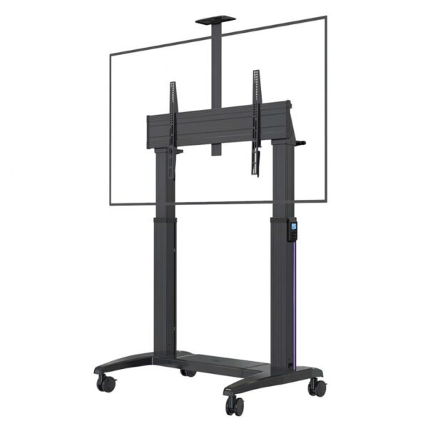Giá Treo Tivi Di Động NB-T100 75-120 Inch – Nâng Hạ Tự Động + LED RGB, Chịu Tải 136kg