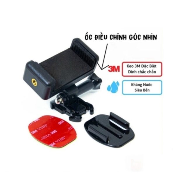 1-83.jpg Kẹp Điện Thoại Dán Lên Mặt Đồng Hồ Xe Máy, Có Đế Gài Dễ Tháo Lắp Tiện Lợi