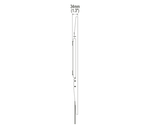 Giá Treo Tivi Sát Tường DF80TG