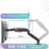 Gia-do-man-hinh-may-tinh-nb-f80-lcd-17-30inch Giá Đỡ Màn Hình Máy Tính LCD NB F80 Cho LCD 17-30inch Chính Hãng (Arm Màn Hình)