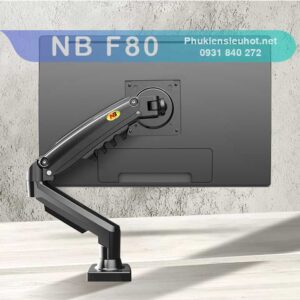 Giá treo màn hình máy tính NB-F80 kẹp bàn
