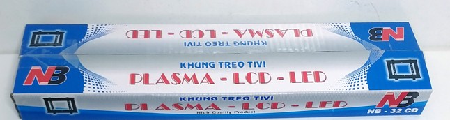 Giá treo tivi áp tường cố định cho tivi 19-40inch NB32