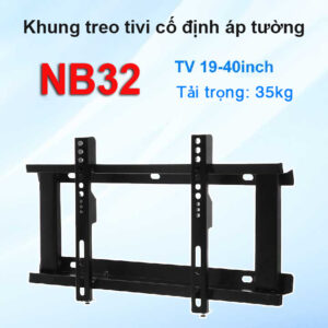 Giá treo tivi áp tường cố định cho tivi 19-40inch NB32 Giá treo tivi áp tường cố định cho tivi 19-40inch NB32