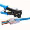 Kìm bấm đầu dây mạng RJ45 đầu xuyên thấu, đa năng