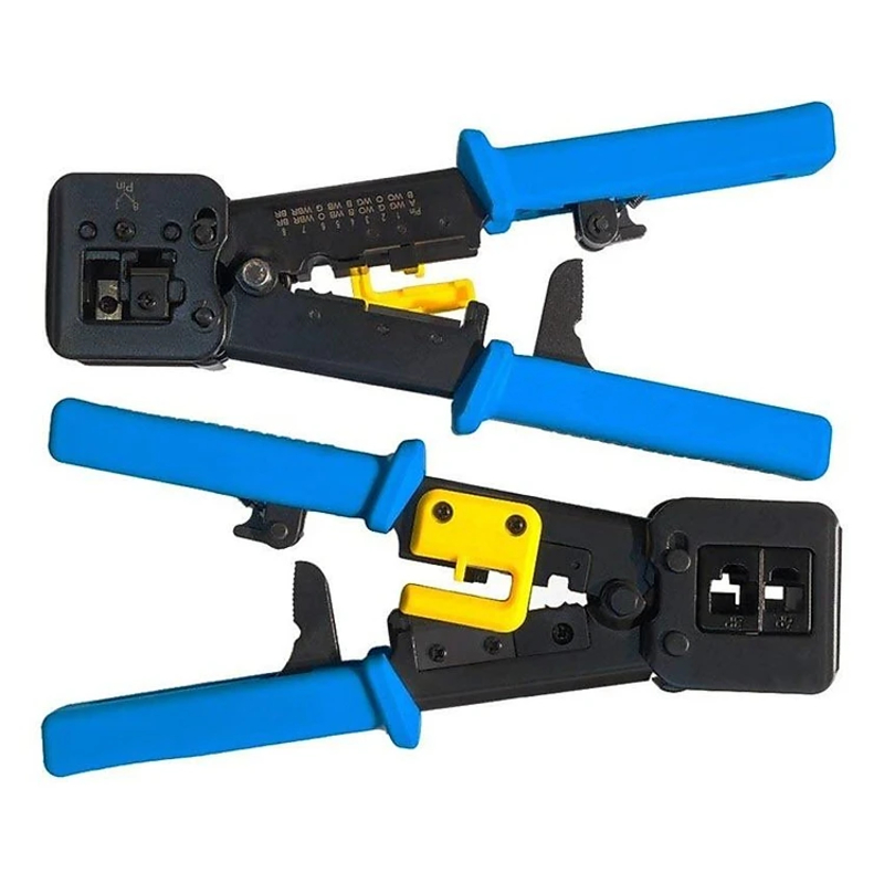 Kìm bấm đầu dây mạng RJ45 đầu xuyên thấu, đa năng