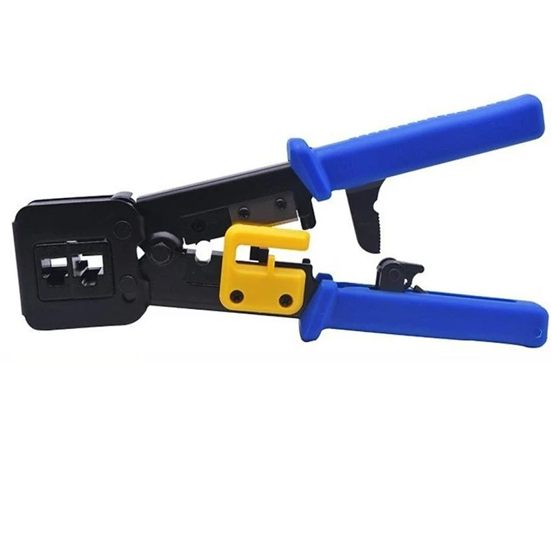 Kìm bấm đầu dây mạng RJ45 đầu xuyên thấu, đa năng