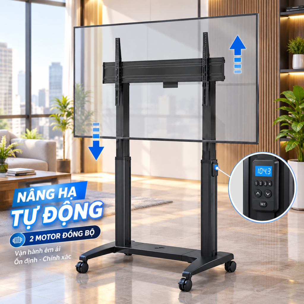 Giá Treo Tivi Di Động NB-T100