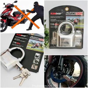 Ổ khóa báo động chống trộm Kinbar Alarm Lock 110DBA