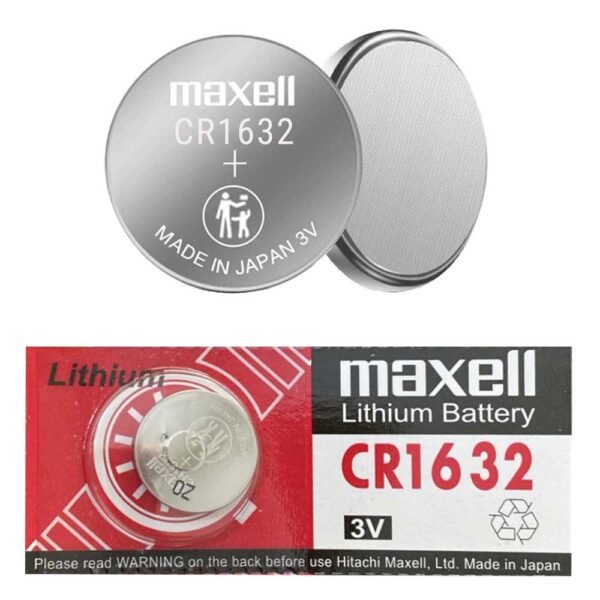 Pin maxell CR1632 vỉ 5 viên 3V Lithium – Chính hãng