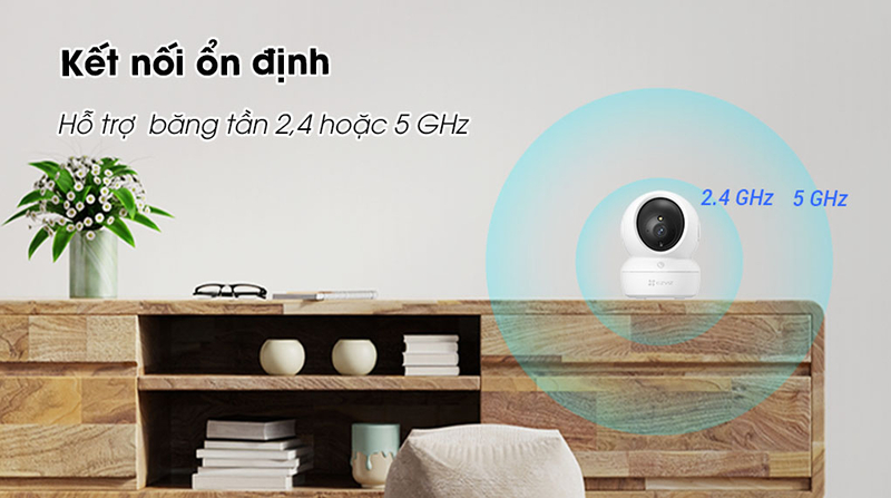 Camera EZVIZ H6C Pro 2K (3MP) – hình ảnh sắc nét, giám sát thông minh, ghi hình có amuf ban đêm