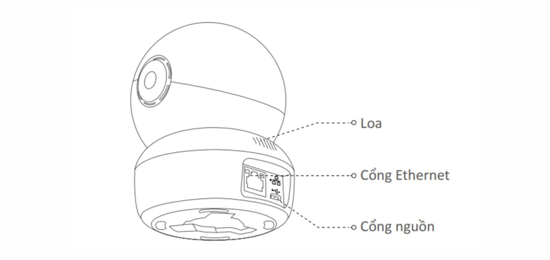 hướng dẫn lắp Camera EZVIZ H6C Pro 2K (3MP) – Camera Xoay 360° Trong Nhà Thông Minh