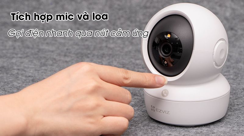 Camera EZVIZ H6C Pro 2K (3MP) – hình ảnh sắc nét, giám sát thông minh, có nút gọi trên thân 