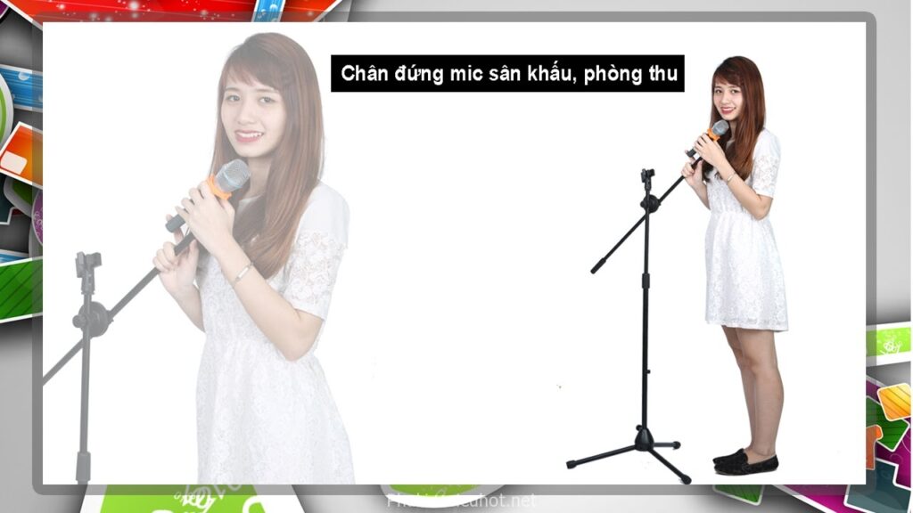 Chân Micro đứng, Micro Stand dùng cho phòng thu, sân khấu ca nhạc