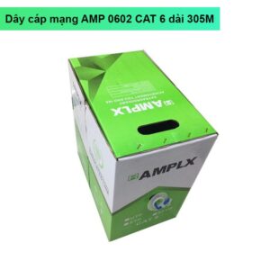 Dây Cáp Mạng UTP AMPLX 0602 CAT6, Thùng Cuộn Dài 305M