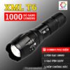 Đèn pin siêu sáng XML-T6 hợp kim nhôm