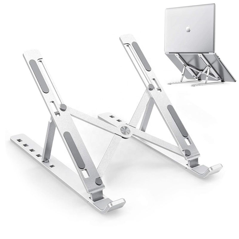 Giá đỡ tản nhiệt laptop, macbook hợp kim nhôm gấp gọ