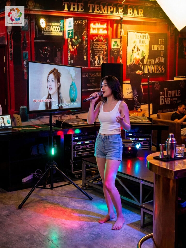 Giá Treo Tivi Di Động 3 Chân Treo Tivi 32inch- 43inch dùng cho sân khấu nhỏ, karaoke gia đình