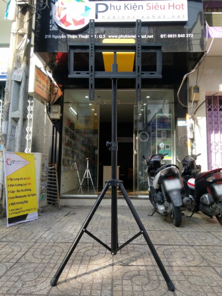 Giá Đỡ Tivi Di Động 3 Chân Treo Tivi 32inch- 50inch Cao 1m7