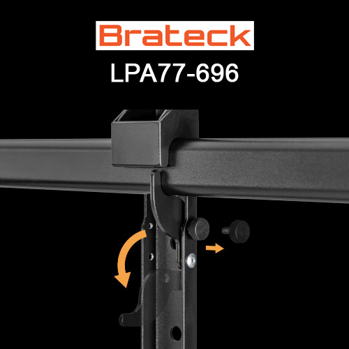 Giá Treo TV Xoay Brateck LPA77-696 - Chịu Tải TV Lớn 60-120 inch