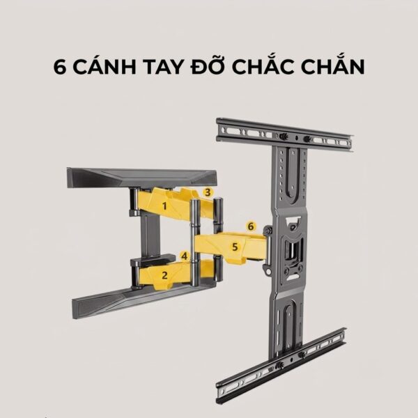 Giá Treo Tivi Xoay NB P6 Cho TV 45-80 Inch