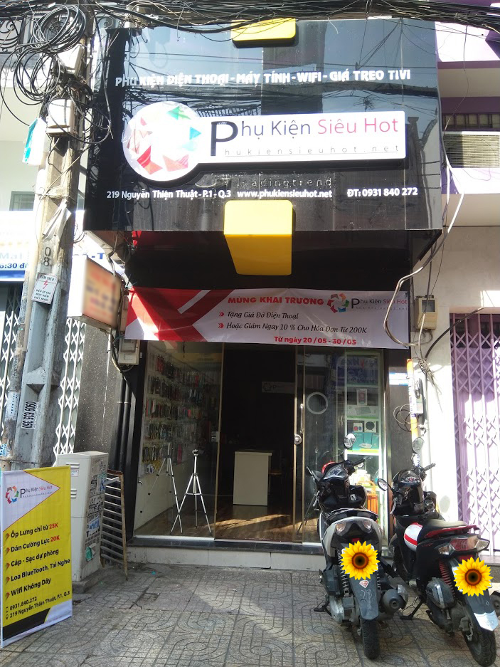 Cửa hàng Phụ Kiện Siêu Hot tại 219 Nguyễn Thiện Thuật, P. Bàn Cờ , TPHCM