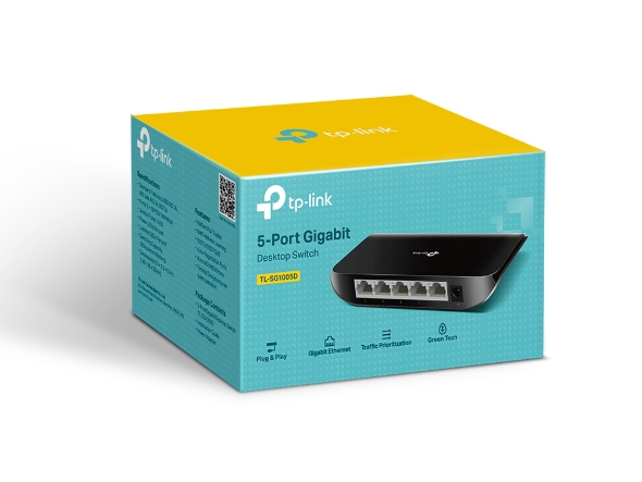Switch TP-Link TL-SG1005D 5 port tốc độ gigabit