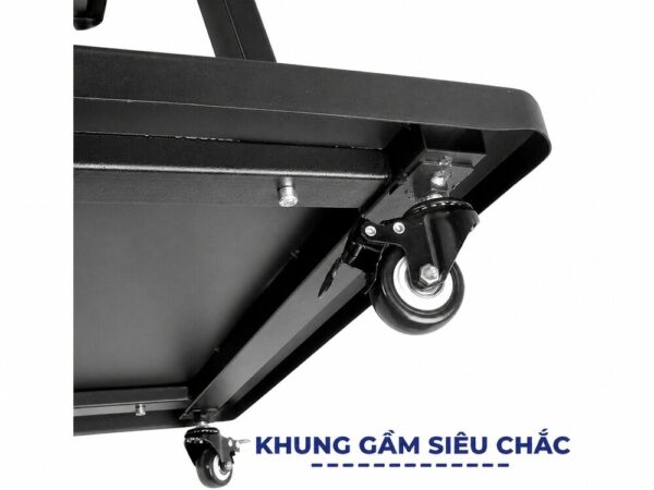 Giá treo tivi di động ErgoTek E1989 hỗ trợ màn hình 32–75 inch, có bánh xe